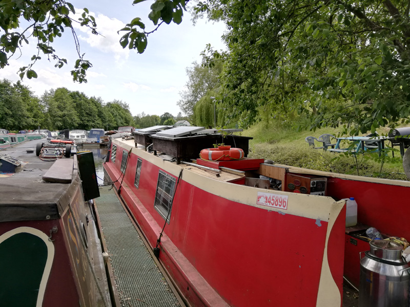 Ian Roland & The Subtown Set - The Narrowboat Sessions at Chirk Marina, Wales - 4th July 2019.